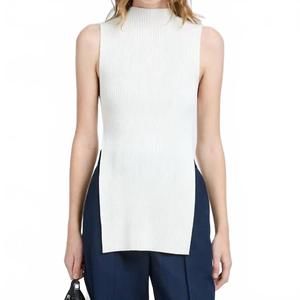 NEW PROENZA SCHOULER rita rib knit top in off white